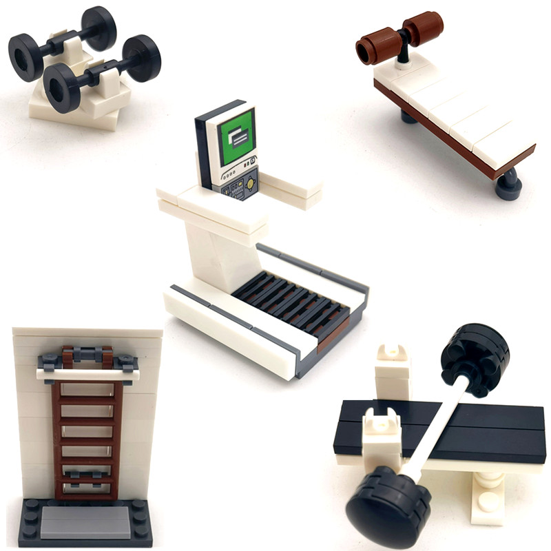 Lego Set City - MOC meble klocki budowlane części dom