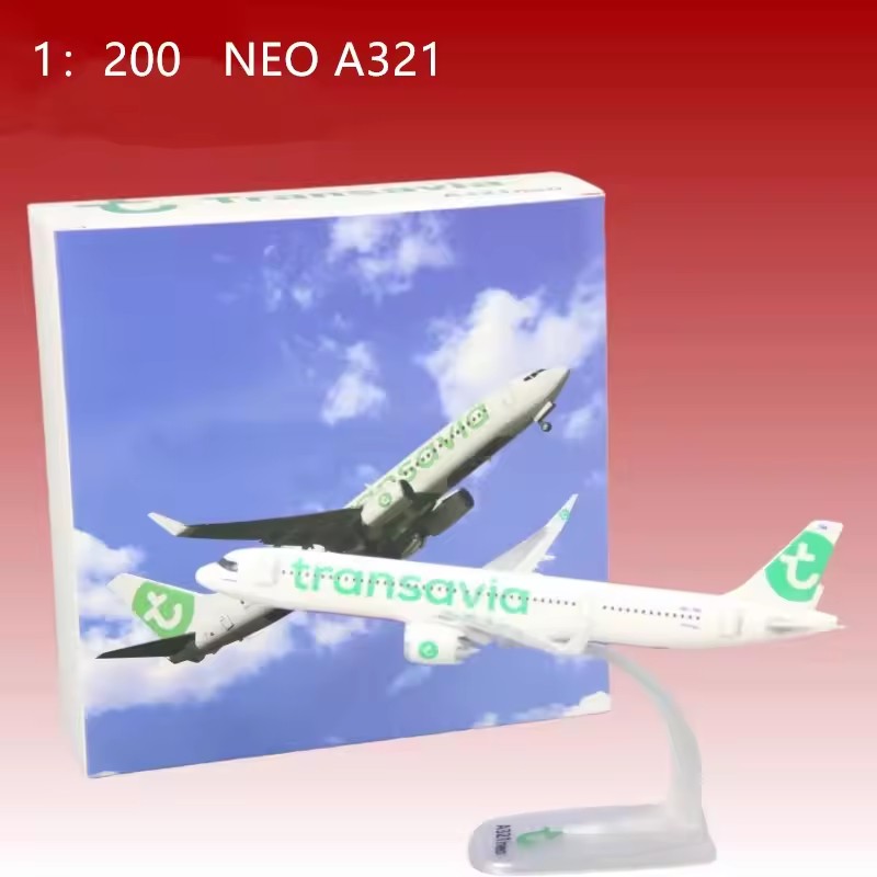 Model Airplane Plastic - Model samolotu w skali 1:200 Marabu/Play/Vueling/A320neo