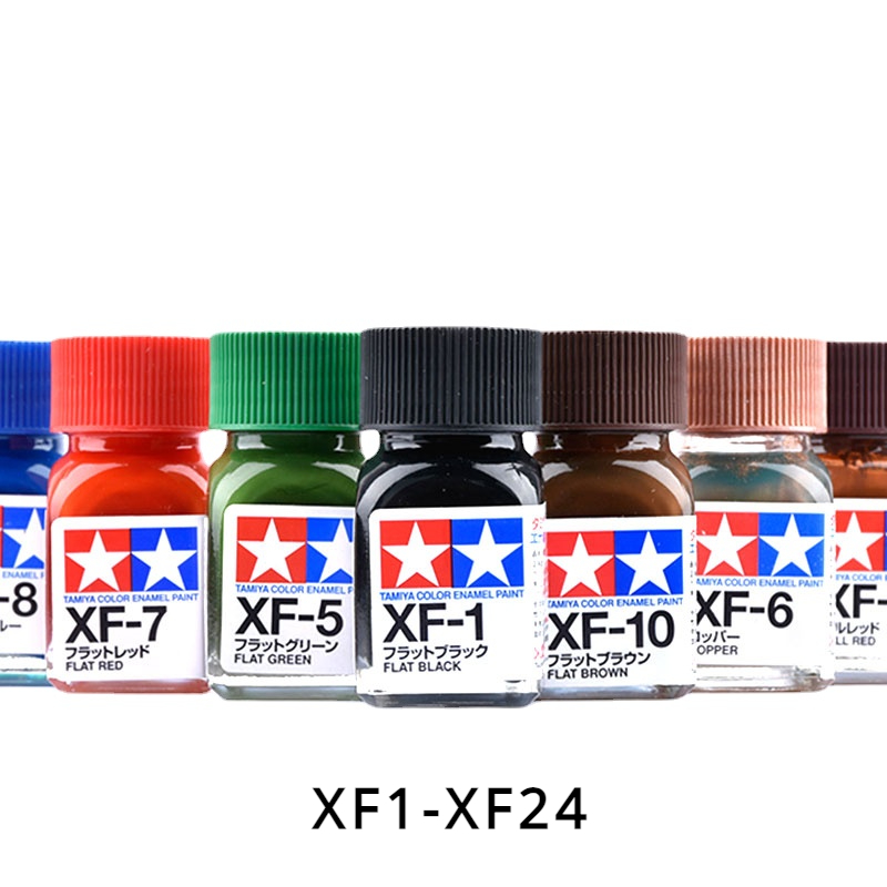 TAMIYA farba emaliowa płaskie  – Tamiya Model Paint Set recenzja i cena