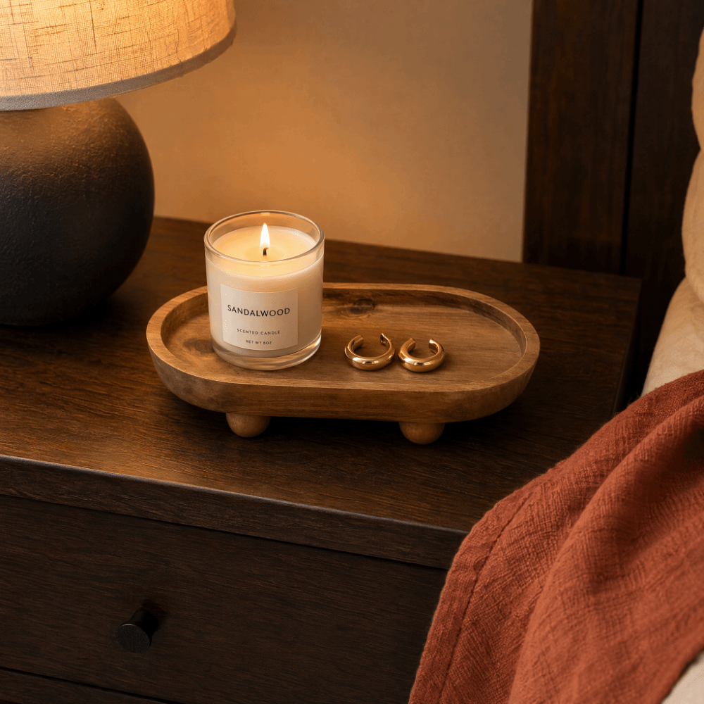 Drewniana owalna podwyższona t – Display Risers Set recenzja i cena