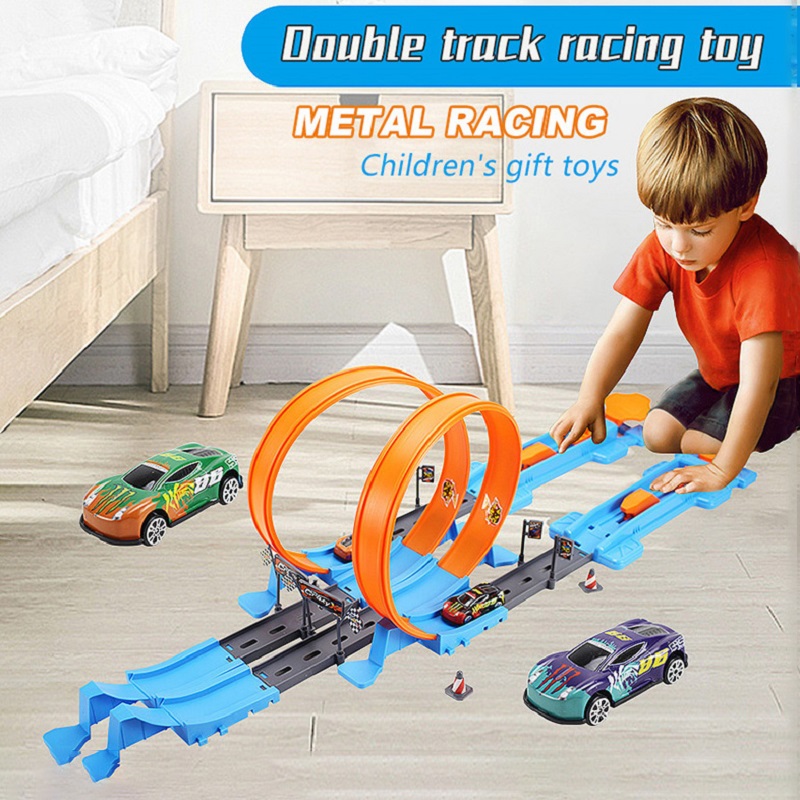 Zestaw torów wyścigowych DIY z – Hot Wheels Car Track Sets recenzja i cena