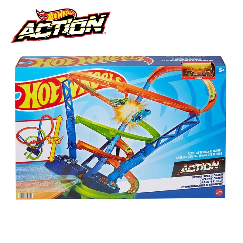Hot Wheels Electric Whirlwind  – Hot Wheels Car Track Sets recenzja i cena