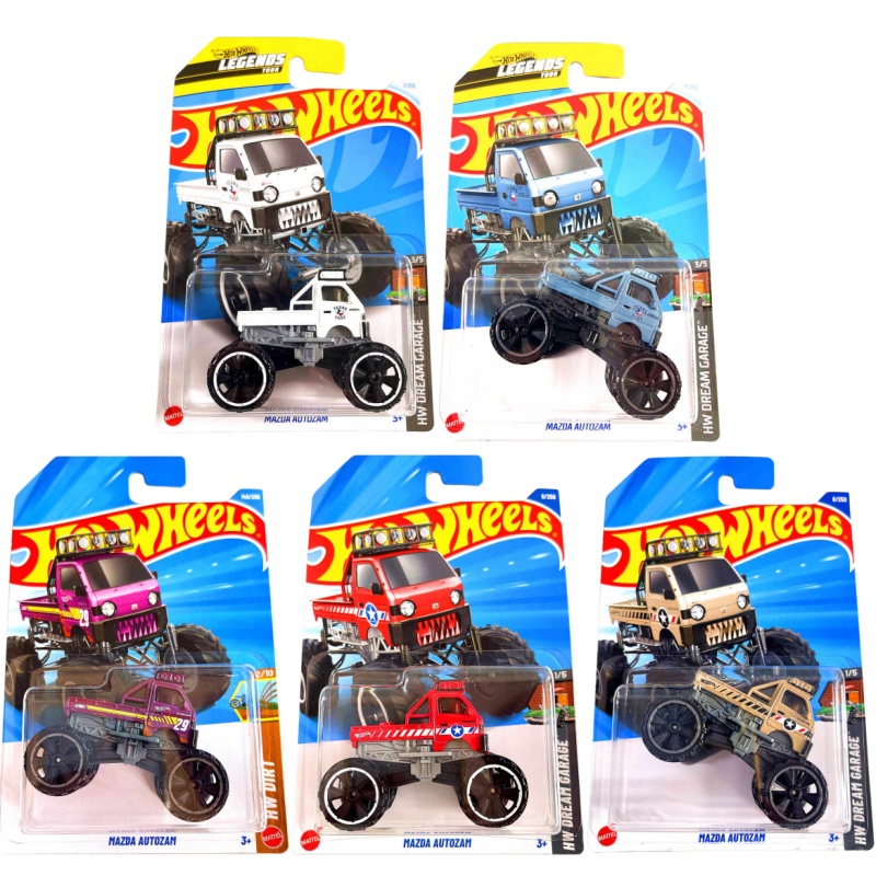 Hot Wheels Mazda Autozam Metal – Hot Wheels Car Monster Trucks recenzja i cena
